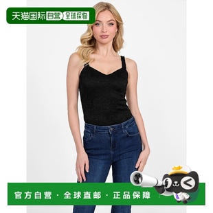自营 guessAvery Lace Bodysuit - black 美国奥莱直发性感连体衣