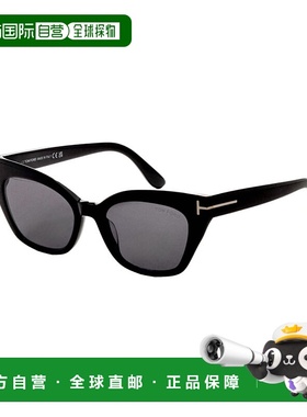 自营 Tom Ford女式52毫米黑色太阳镜FT1031-01A-52-黑色 美国奥莱