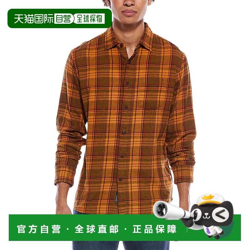 自营Grayers Hamden Retro Flannel - orange 美国奥莱直发
