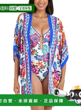 自营La Blanca Kimono Coverup - multi 美国奥莱直发