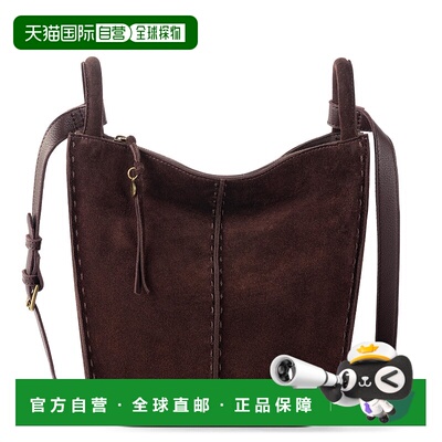自营the sakLos Feliz Crossbody Bag - mahogany suede 美国奥莱