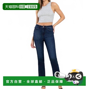 Ankle Slim Navy High Rise Jeans 自营vervetEmma Straight