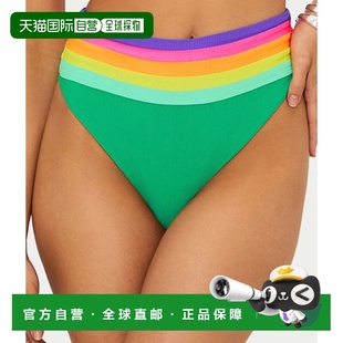 自营Women's Beach Riot Millie Bikini Bottom Multi Colorblock