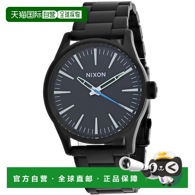 自营Nixon Men's Sentry 38 SS Brown Dial Watch - brown 美国奥