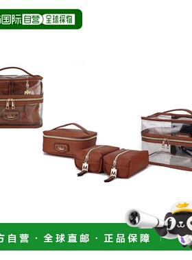 自营mia k collectionEmma Cosmetic Bag Clear Case set by Mia
