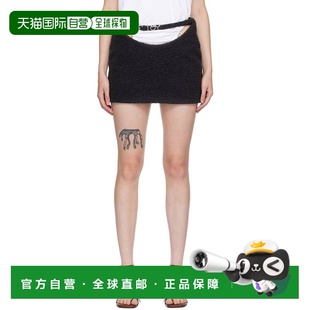 1h可退 香港直邮潮奢 Y PROJECT 女士 独家发售灰色 Y-Belt 短裙