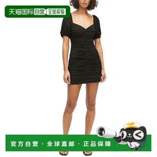 黑色 自营 迷你连衣裙 Esme 美国奥莱直发包臀裙 RHODE