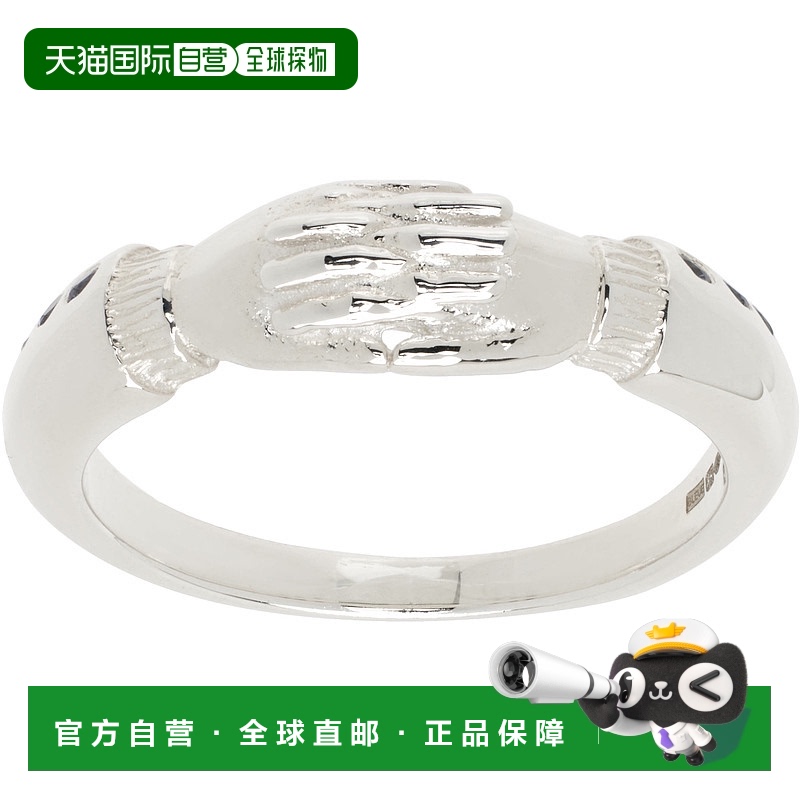 1h可退 香港直邮潮奢 Bleue Burnham 男士 独家发售银色 Hands Of
