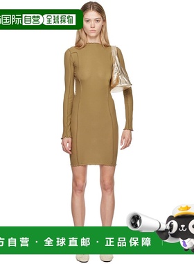 1h可退 香港直邮潮奢 Baserange 女士 棕色 Omato 连衣裙 DROML