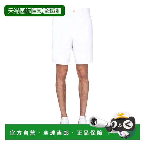 自营alexander mcqueen合身定制百慕大-红色 美国奥莱直发