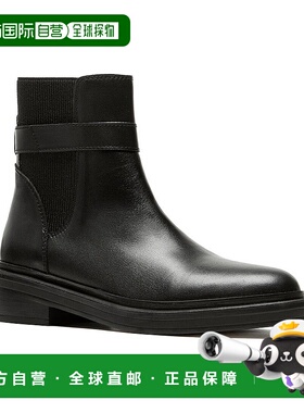 自营la canadienne加拿大Lily皮靴-黑色 美国奥莱直发女靴