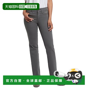 美国奥莱直发直筒裤 多码 NYDJ娇小玛丽莲葡萄叶直筒牛仔裤 自营