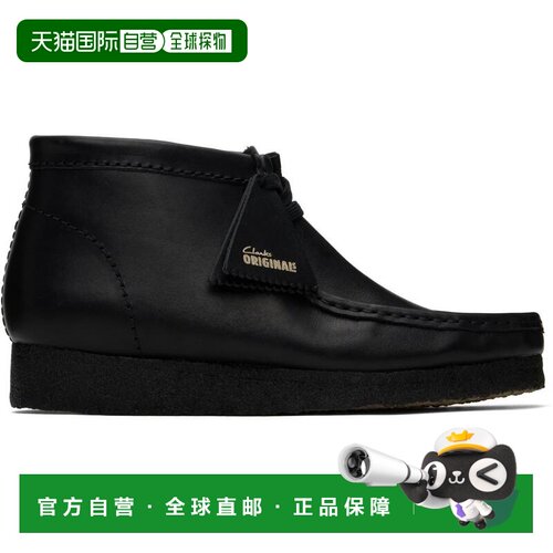 1h可退 【美国直邮】clarks 男士 靴子麂皮沙漠靴系带正品时尚百