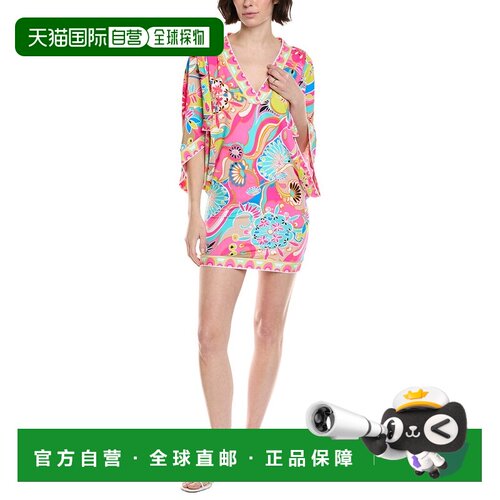 自营Trina Turk V-Neck Tunic - multi 美国奥莱直发