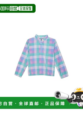 自营O'Neill Shiloh Sweatshirt Girls  Blue Check Long Sleeve