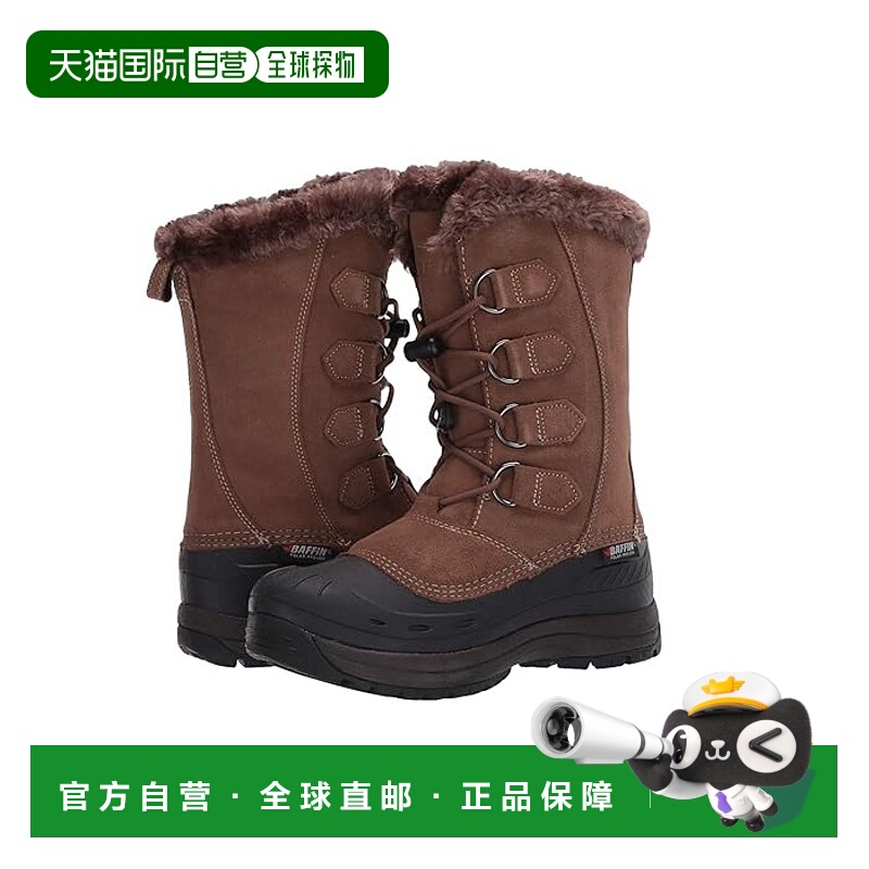1h可退 香港直邮潮奢 Baffin 女士 Chloe 雪地靴 grey灰色 舒适时