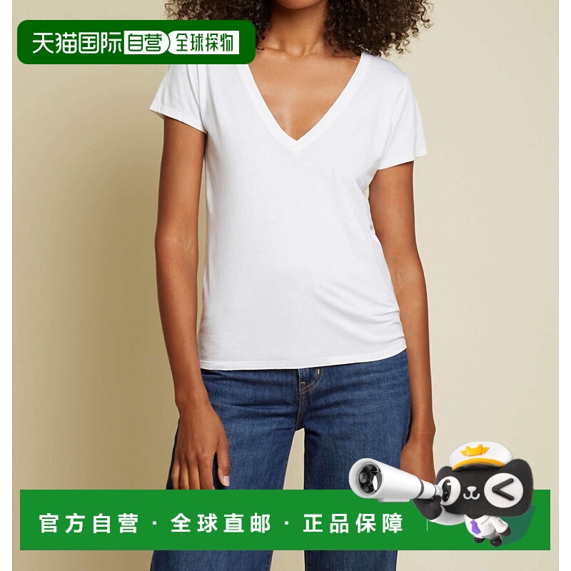 自营nation ltdBlair白色有机棉T恤 美国奥莱直发