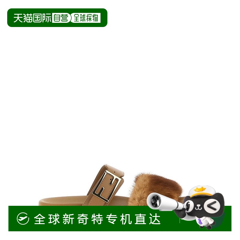 1h可退 【美国直邮】fendi 女士 拖鞋