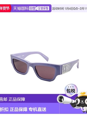 自营 Karl Lagerfeld女式52毫米紫色太阳镜-紫色 美国奥莱直发