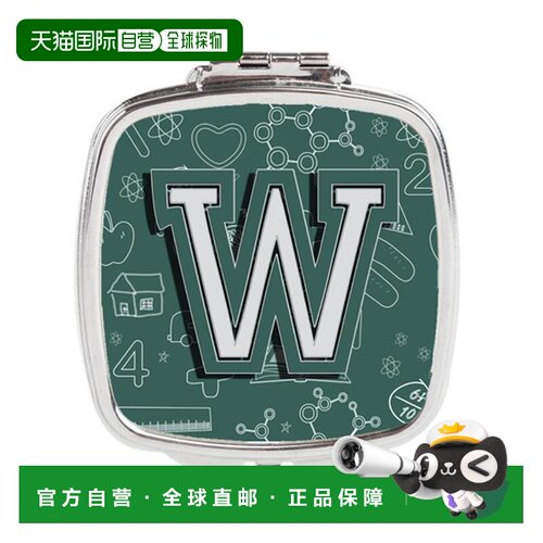 自营Carolines Treasures CJ2010-WSCM 字母 W 回到学校初始正品