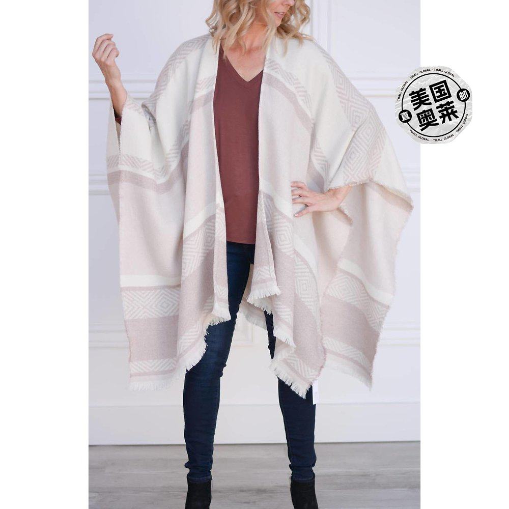 gentle fawn象牙紫紫麒麟斗篷 - 象牙紫紫 【美国奥莱】直发