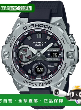 自营Casio Men's G-Steel GST-b400 Series Black Dial Watch - b