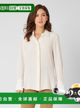自营 adrienne landau石灰石衬衫-纯白色 美国奥莱直发