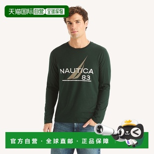 Graphic Shirt Mens kelp Foil Sleeve 自营Nautica Long