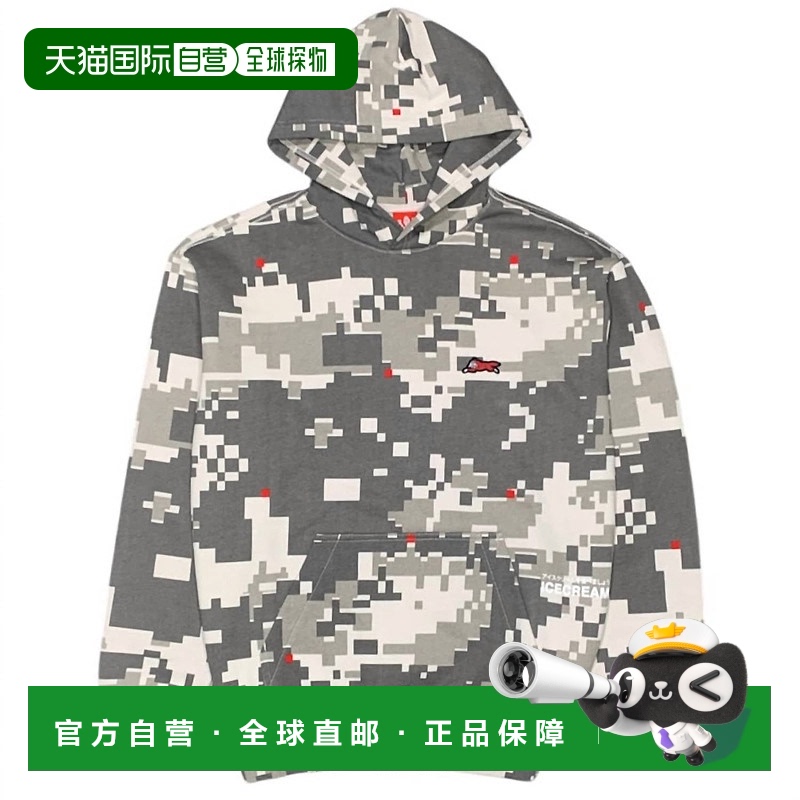 自营 icecream男士 Digi 连帽衫(带风铃) - 风铃) 美国奥莱直