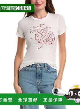 自营Project Social T Love You Berry Much T恤-粉红色 美国奥莱