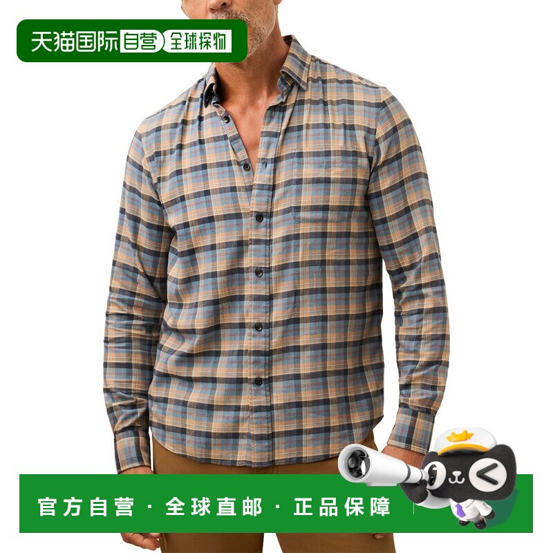 自营Faherty Movement 磨毛衬衫 - 蓝色 美国奥莱直发