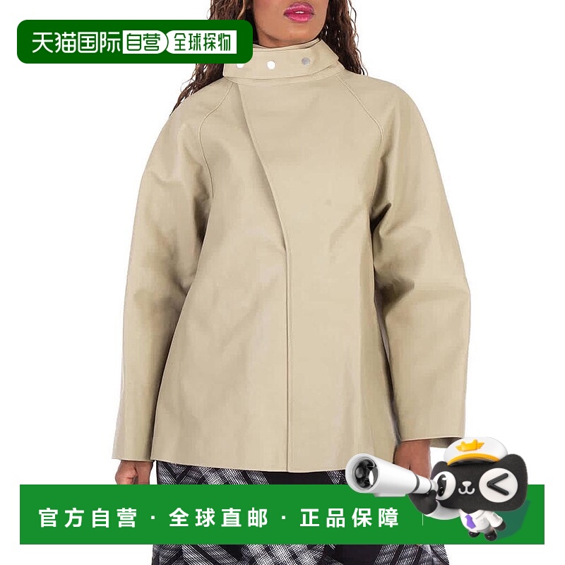 1h可退 【美国直邮】burberry 女士 皮质外套