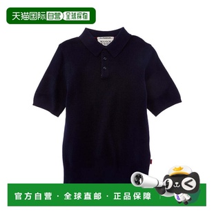 自营Scotch & Soda Structured Knitted Polo Shirt - blue 美国