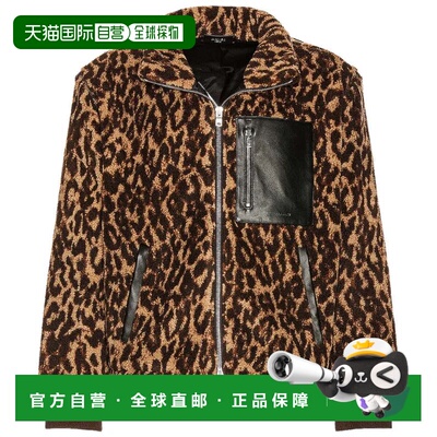 自营Amiri Printed Bandana Fleece Jacket- Brown / Tan - brown