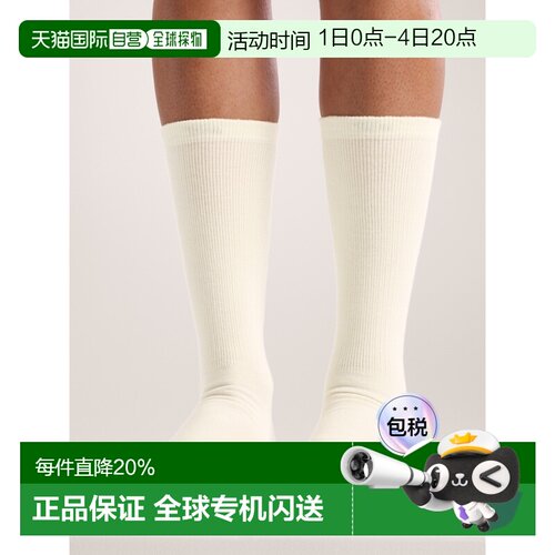 1h可退 美国直邮Arc'teryx Merino Wool Mid Sock 美利奴羊毛中筒