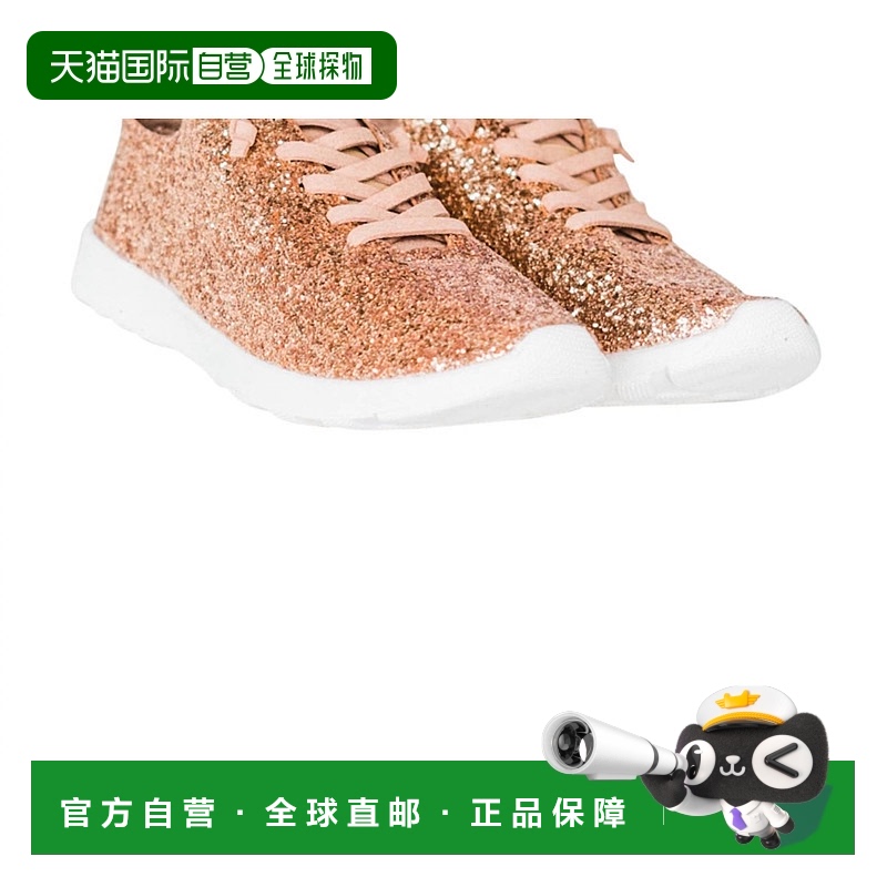 自营 not rated footwear女士 Mayo 玫瑰金闪光运动鞋 - 玫瑰金