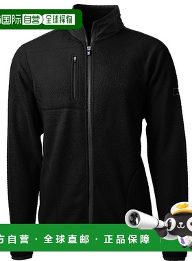 自营 cutter & buckCutter&Buck Cascade生态男式羊毛夹克-黑色