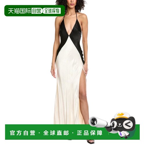 自营Bardot Yve Halter Maxi Dress - white 美国奥莱直发