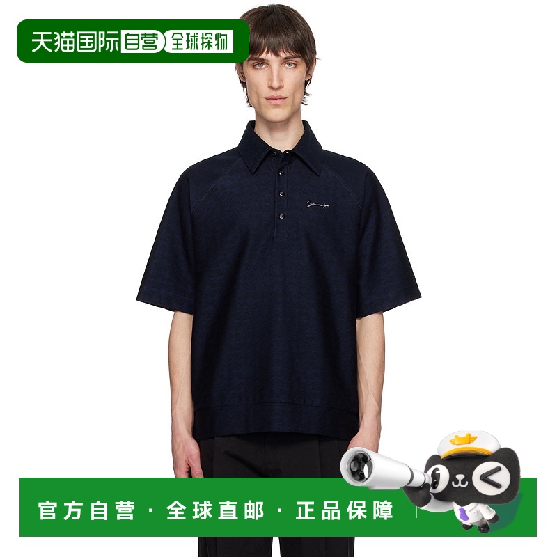 1h可退 香港直邮潮奢 Givenchy 纪梵希 男士 黑色 & 海军蓝 Monog