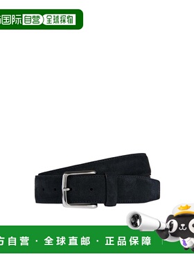 1h可退 香港直邮Tod's 绒面饰扣腰带 XCMCP610100AET