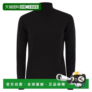 maraKiku Wool Silk And Yarn 自營(yíng)max black Turtleneck