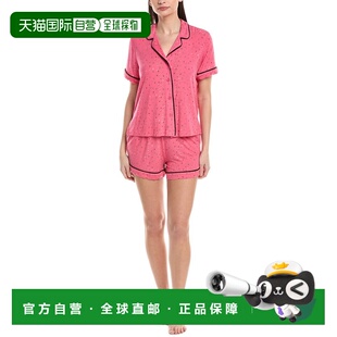 Top 美国奥莱直发 自营Sanctuary Notch Set pink Boxer 2pc