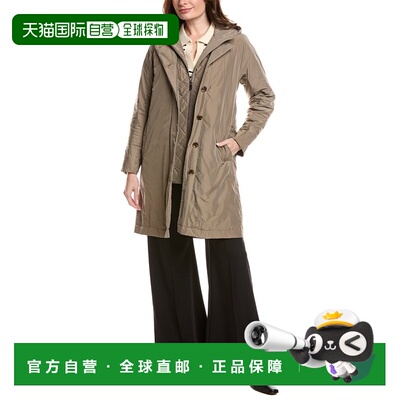 自营Lafayette 148 New York Axel Coat - grey 美国奥莱直发外套