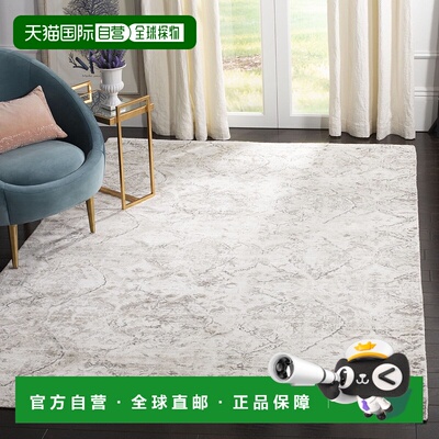 自营safaviehMirage Hand Made Area rug, Grey Transitional Sty