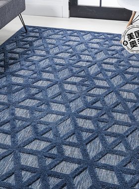 jonathan yTalaia Neutral Geometric Indoor/Outdoor Area Rug -
