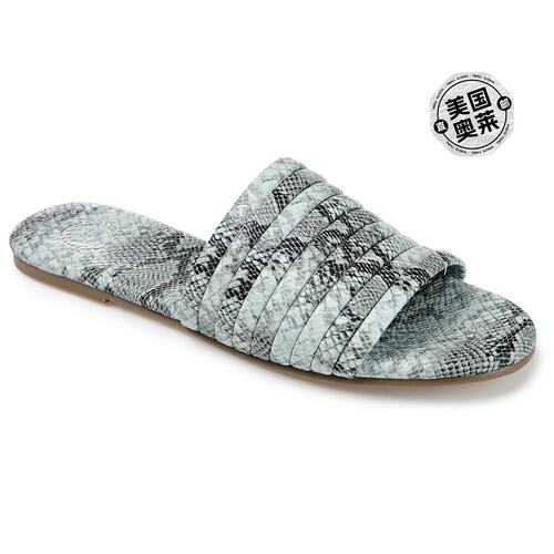 Journee Collection 女式 Tru 舒适泡沫 Marisol 拖鞋 - 薄荷色
