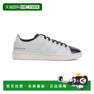 自营y-3Low-Top Sneakers In Premium Calf Leather With Rubber