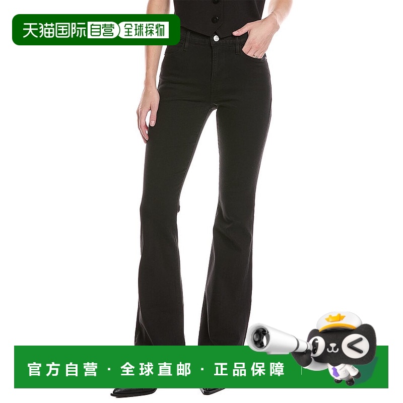 自营frame denimFRAME Le High Film黑色闪光牛仔裤-蓝色 美国奥