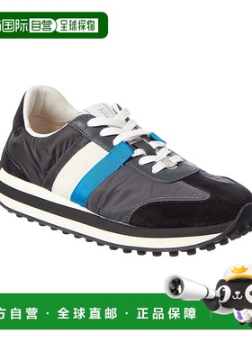 自营salvatore ferragamoFerragamo Iulia Suede Sneaker - grey