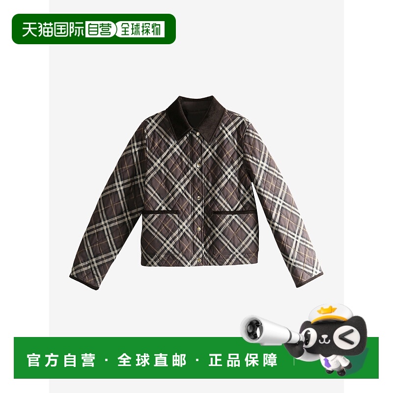 美国直邮BURBERRY - Women Oldham Check Jacket博柏利